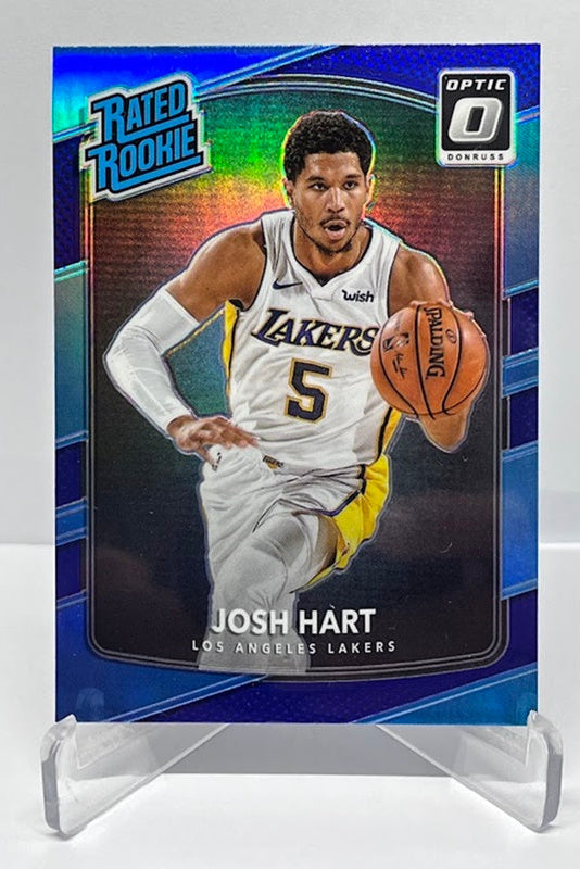 2017-18 Panini Donruss Optic Purple Rated Rookie Josh Hart Lakers #171