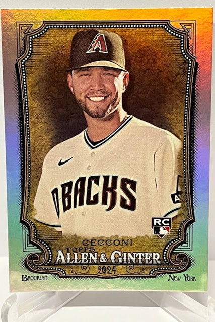 2024 Topps Allen & Ginter RC Slade Cecconi Diamondbacks #58