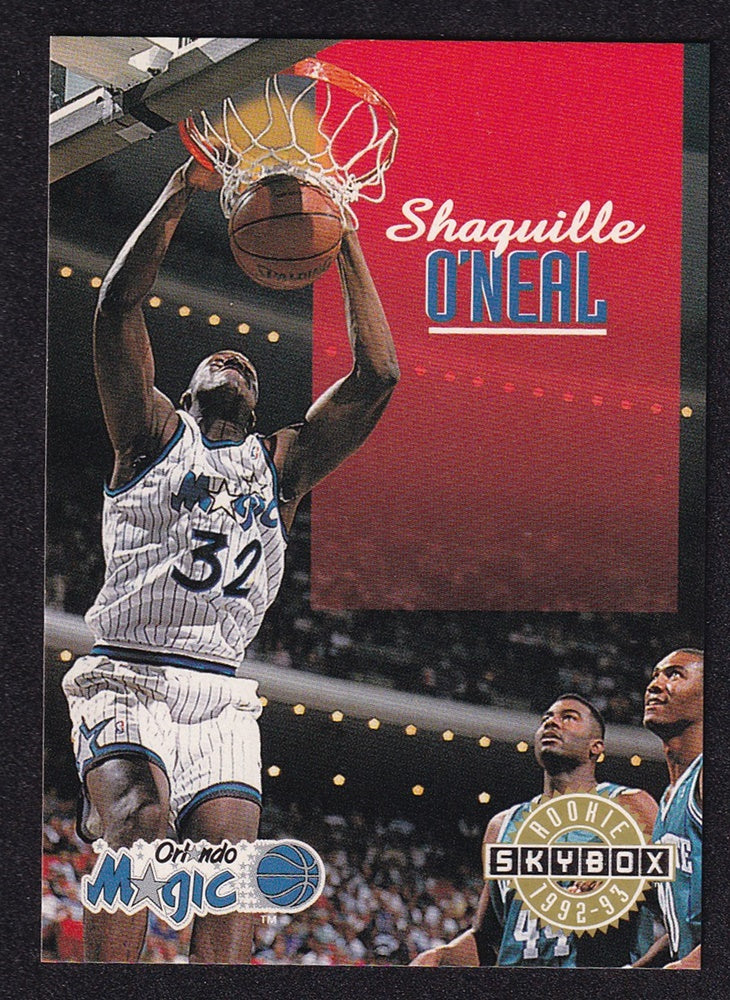 1992-93 Skybox Rookie Shaquille O'Neal Orlando #382 *2