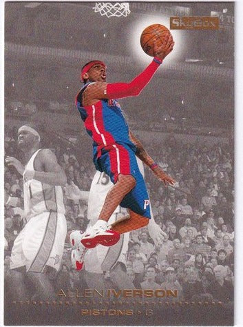 2008-09 Skybox Allen Iverson Detroit Pistons #39