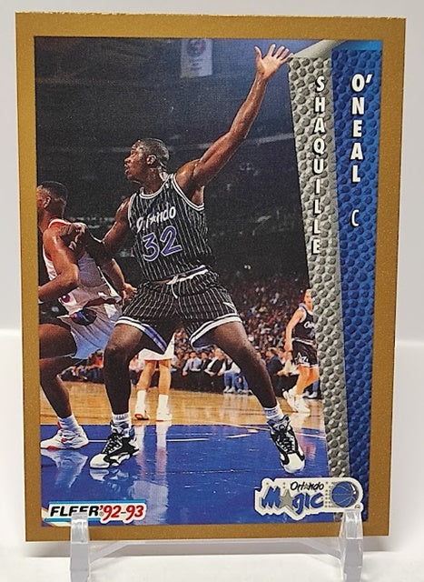 1992-93 Fleer RC Shaquille O'Neal Orlando #37 *2