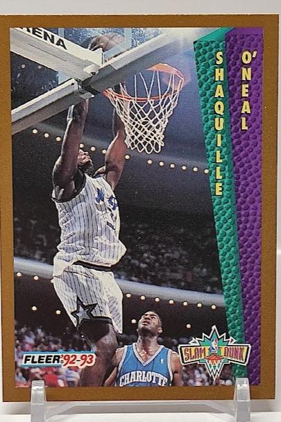 1992-93 Fleer Slam Dunk Shaquille O'Neal Orlando #298 *2