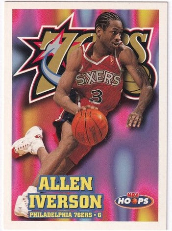 1997-98 Skybox Hoops Allen Iverson 76ers #114