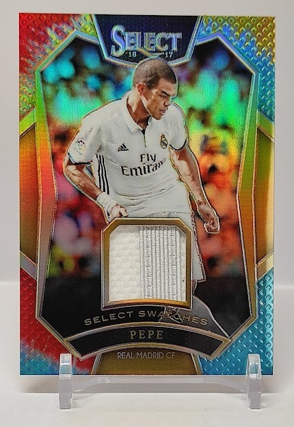 2016-17 Panini Select Swatches Pepe Real Madrid 06/30 #70 *2