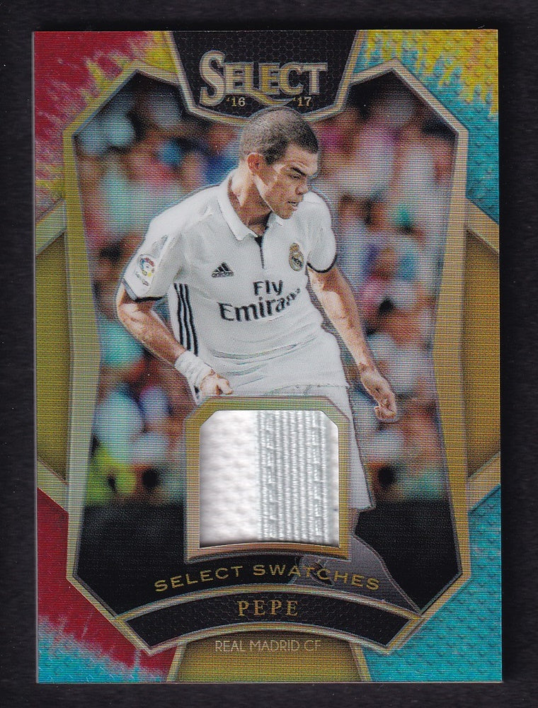 2016-17 Panini Select Swatches Pepe Real Madrid 06/30 #70 *2