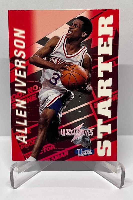 1997 Fleer Ultra Ultrabilities Starter Allen Iverson 76ers #2