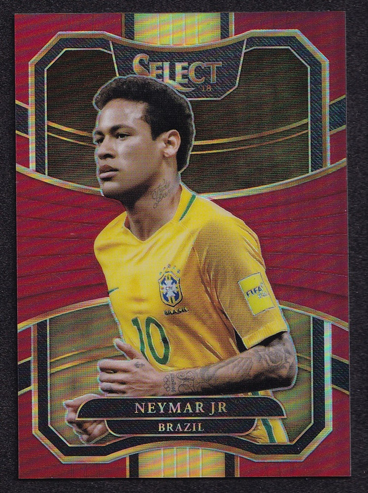 2017-18 Panini Select Prizm Neymar jr Brasil 156/199 #70 *2