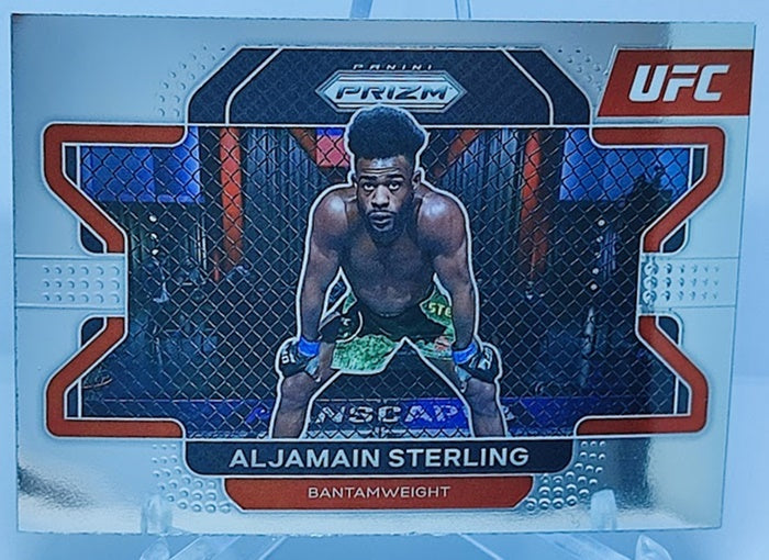 2022 Panini Prizm UFC Aljamain Sterling #55