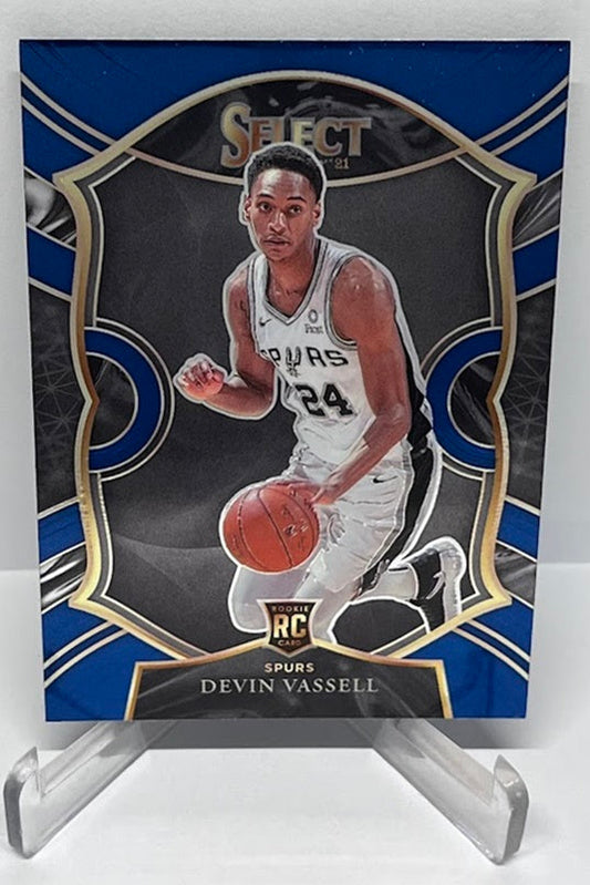 2020-21 Panini Select RC Devin Vassell San Antonio Spurs #71