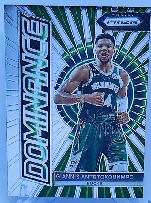 2023-24 Panini Prizm Dominance Giannis Antetokounmpo Buck #7