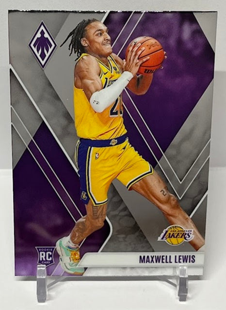 2023-24 Panini Phoenix RC Maxwell Lewis Lakers #299