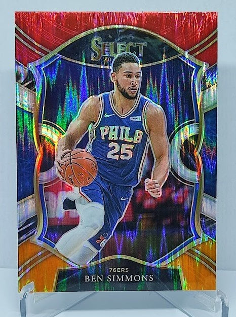 2020-21 Panini Select Flash Prizm Ben Simmons 76ers #34