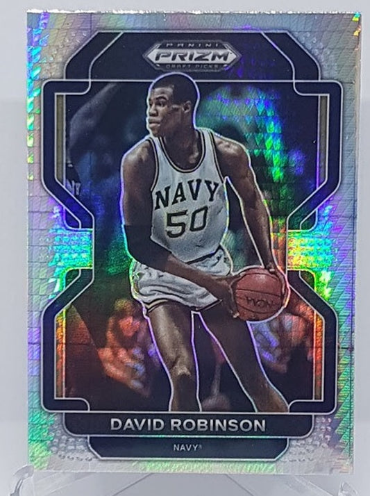 2022 Panini Prizm Draft Picks Hyper Prizm David Robinson Navy #10