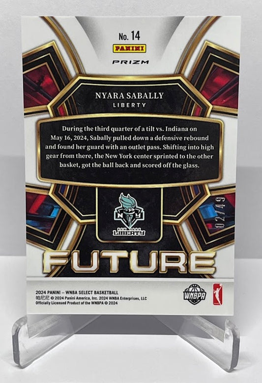2024 Panini Select WNBA Future Prizm Nyara Sabally Liberty 02/49 #14