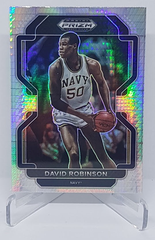 2022 Panini Prizm Draft Picks Hyper Prizm David Robinson Navy #10