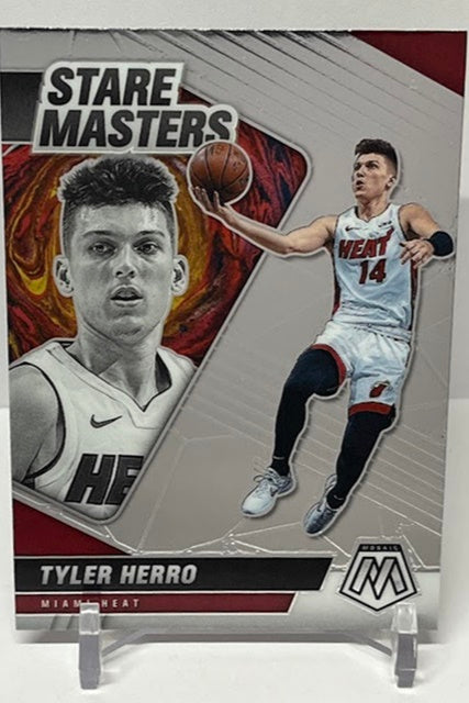2020-21 Panini Mosaic Stare Masters Tyler Herro Miami #1