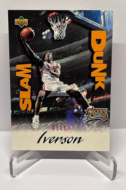 1997 Upper Deck Slam Dunk Allen Iverson Philadelphia 76ers #30