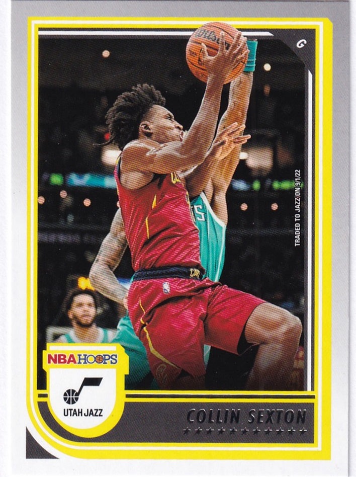 2022-23 Panini Hoops Collin Sexton Utah Jazz #73