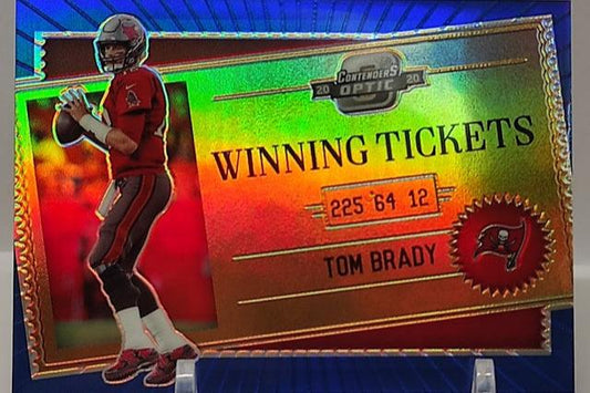 2020 Panini Contenders Optic Winning Tickets Tom Brady 80/99 *2