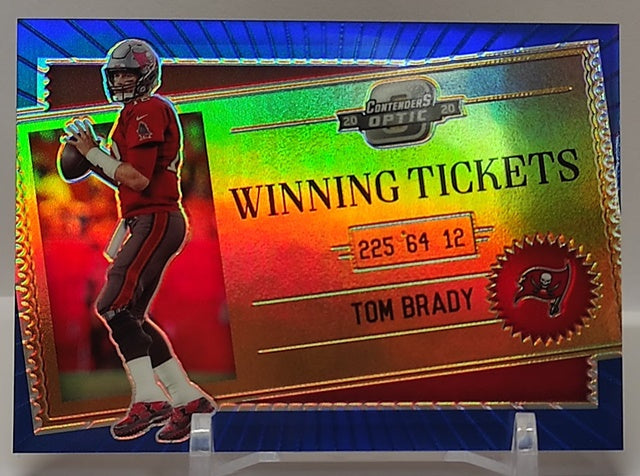 2020 Panini Contenders Optic Winning Tickets Tom Brady 80/99 *2