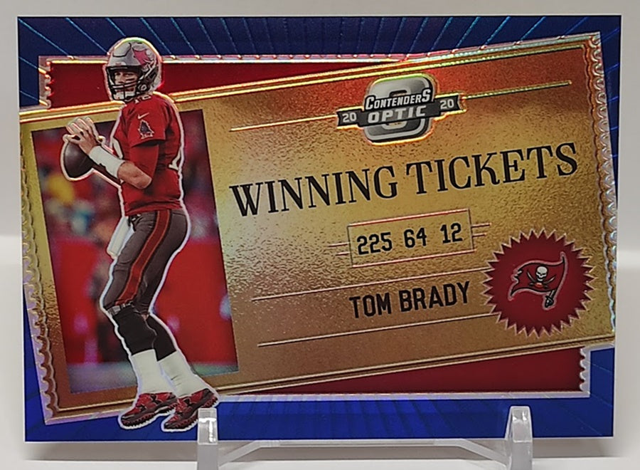 2020 Panini Contenders Optic Winning Tickets Tom Brady 80/99 *2