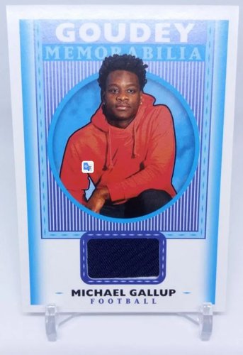 2019 Goodwin Champions Goudey Michael Gallup Cowboys