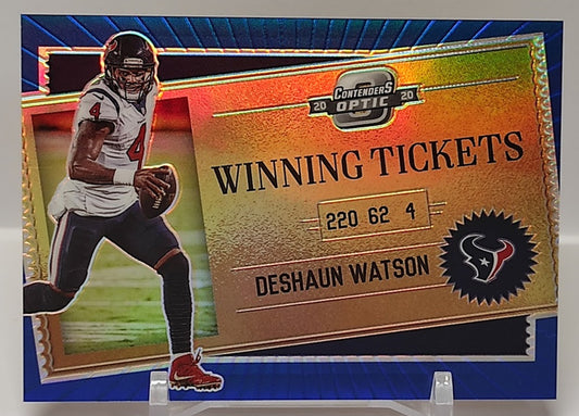 2020 Panini Contenders Optic Winning Tickets Deshaun Watson 31/99 *2