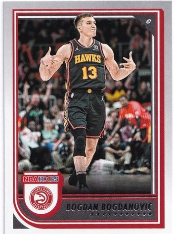 2022-23 Panini Hoops Bogdan Bogdanovic Hawks #84