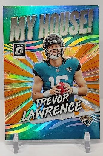 2021 Panini Donruss Optic Prizm My House Trevor Lawrence Jaguars