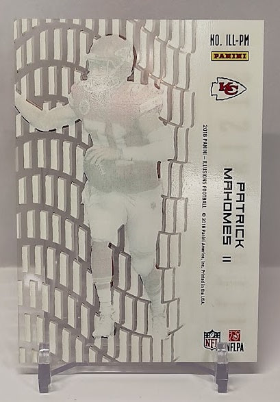 2018 Panini Illusions Illusionists Patrick Mahomes Chiefs 005/149 *2