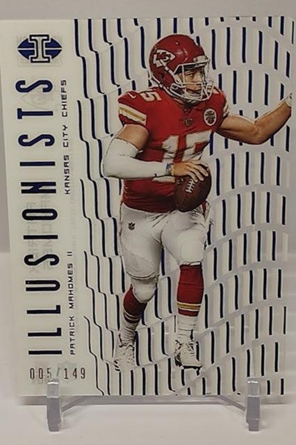 2018 Panini Illusions Illusionists Patrick Mahomes Chiefs 005/149 *2