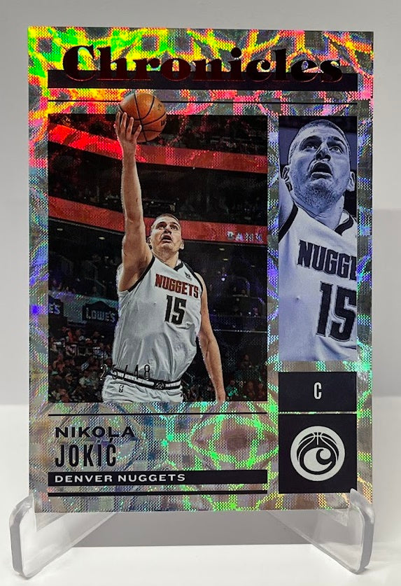 2022-23 Panini Chronicles Scope Nikola Jokic Denver Nuggets 25/49 #15 *4