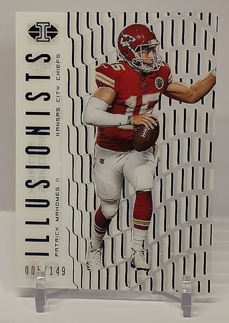 2018 Panini Illusions Illusionists Patrick Mahomes Chiefs 005/149 *2