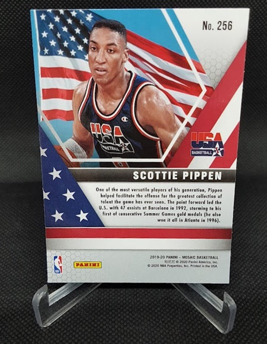 2019-20 Panini Mosaic Scottie Pippen Team USA #256