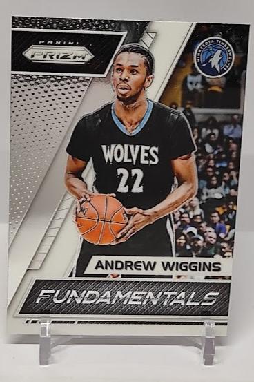 2017-18 Panini Prizm Fundamentals Andrew Wiggins Minnesota #43