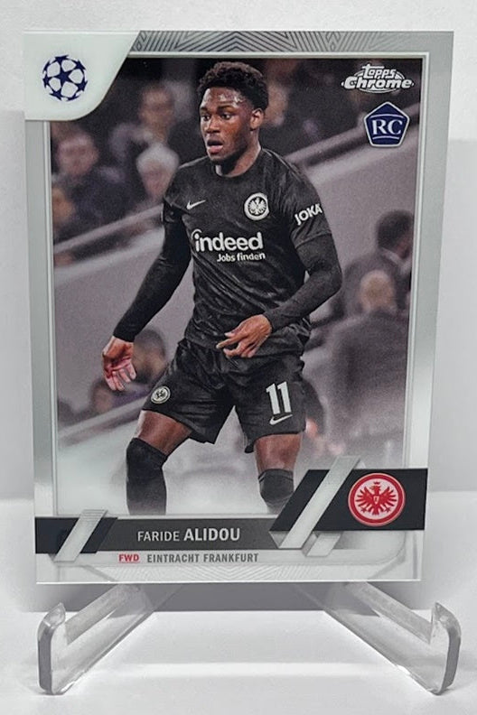 2023 Topps Chrome RC Faride Alidou Eintracht Frankfurt #35