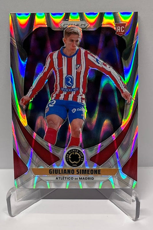 2025 Panini Prizm FIFA Club World Cup Seismic RC Giuliano Simeone #22