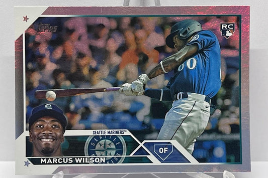 2023 Topps Series One RC Marcus Wilson Seattle Mariners #138