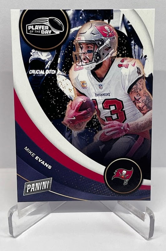 2024 Panini Player of the Day Mike Evans Tampa Bay Buccaneers #46
