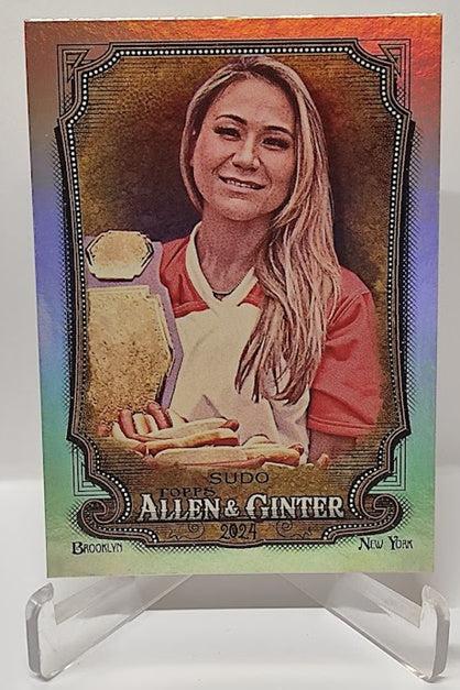 2024 Topps Allen & Ginter Miki Sudo Hot Dog Champion #227