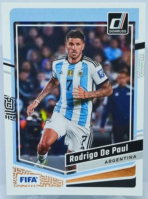 2023-24 Panini Donruss FIFA Rodrigo De Paul Argentina #7