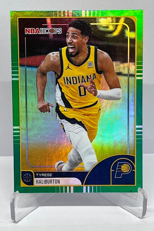 2025-26 Topps Hoops Green Tyrese Haliburton Indiana Pacers #149