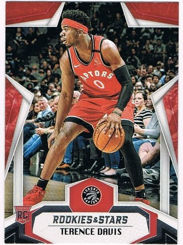 2019-20 Panini Chronicles RC Terence Davis Raptors #668