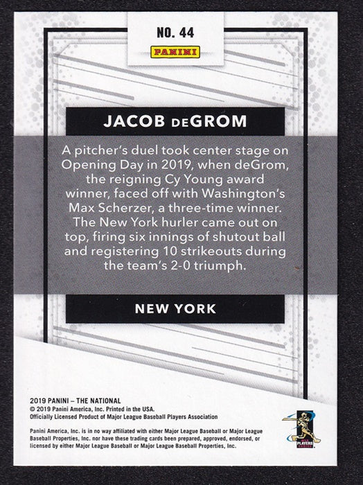 2019 Panini The National Jacob DeGrom New York #44