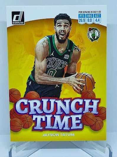 2022-23 Panini Donruss Crunch Time Jayson Tatum Celtics #11