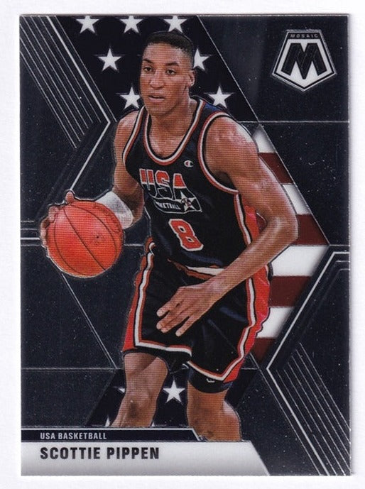 2019-20 Panini Mosaic Scottie Pippen Team USA #256