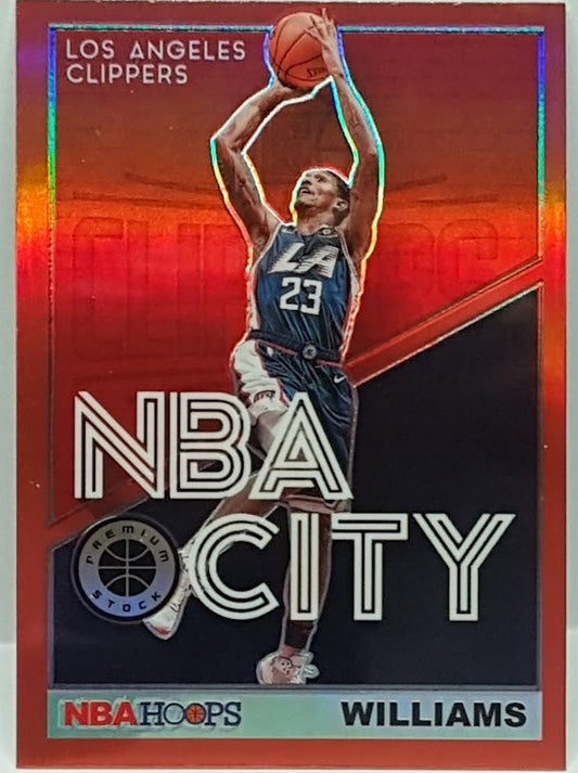 2019-20 Panini Hoops Premium Prizm NBA City Lou Williams Clippers