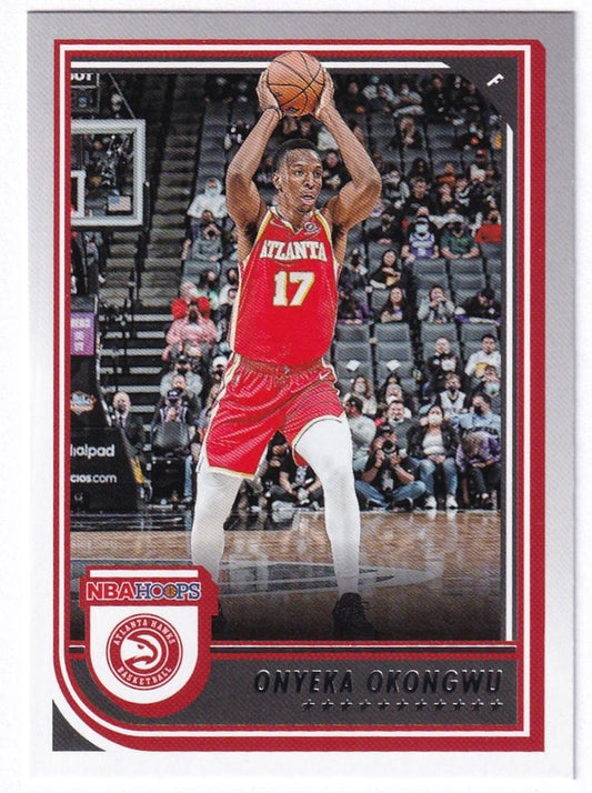 2022-23 Panini Hoops Oneyka Okongwu Hawks #87