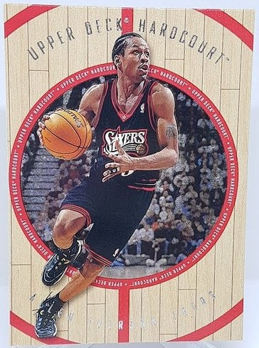 1998 Upper Deck Hardcourt Allen Iverson 76ers #40