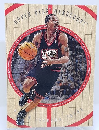 1998 Upper Deck Hardcourt Allen Iverson 76ers #40